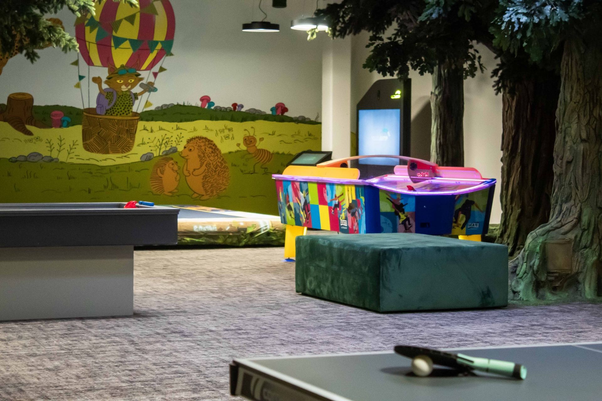 Blick auf die Family Games Area im Familux Resort The Grand Green